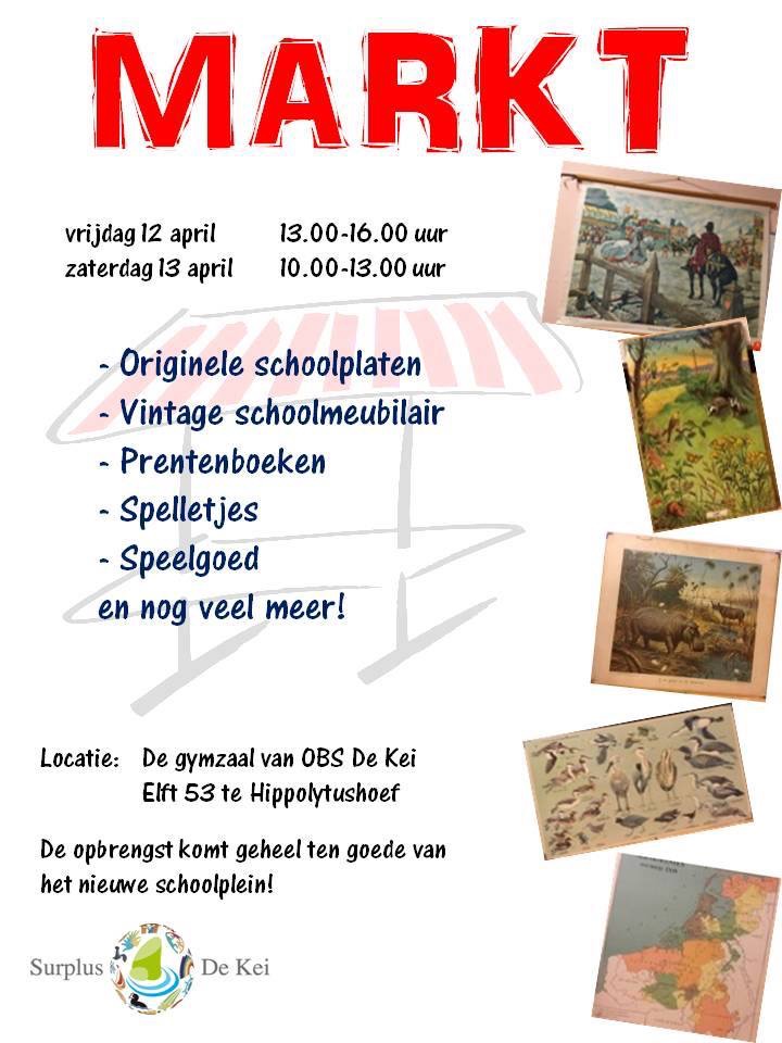 Markt voor de nieuwe school